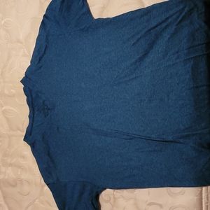 Blue men's shirt